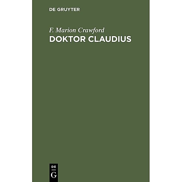 Doktor Claudius, F. Marion Crawford