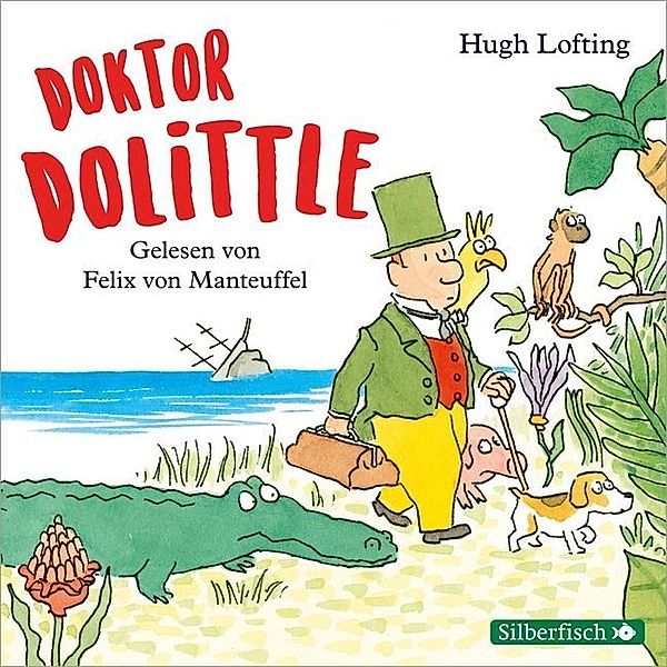 Doktor Dolittle,2 Audio-CD, Hugh Lofting