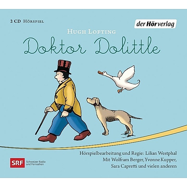 Doktor Dolittle,2 Audio-CDs, Hugh Lofting