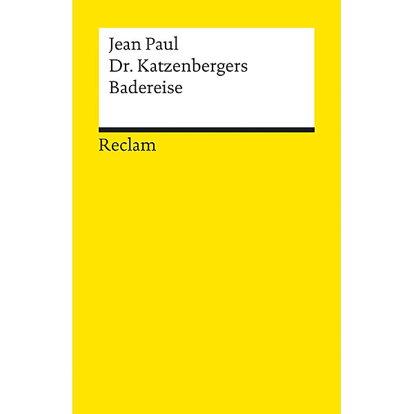 Doktor Katzenbergers Badereise, Jean Paul