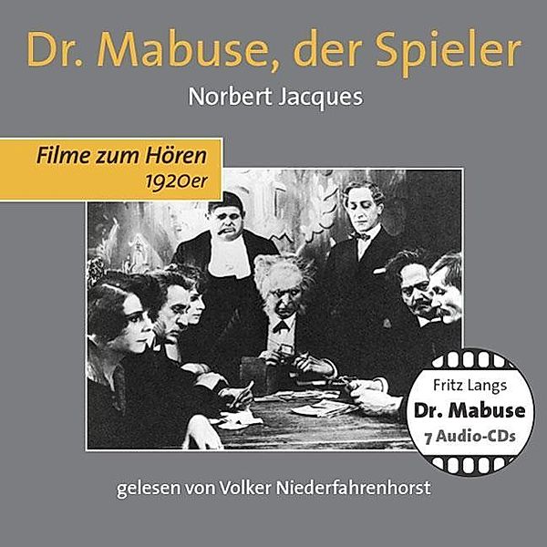 Doktor Mabuse, der Spieler, 7 Audio-CDs, Norbert Jacques