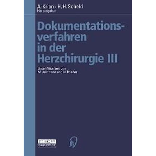 Dokumentationsverfahren in der Herzchirurgie III