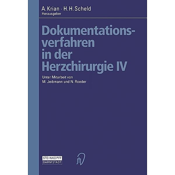 Dokumentationsverfahren in der Herzchirurgie IV