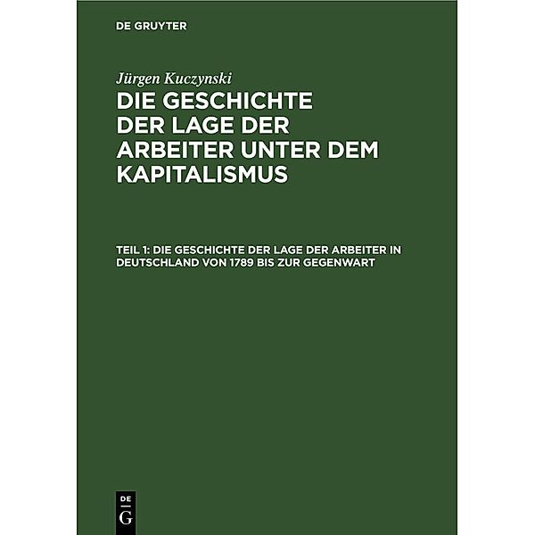 Dokumente und Studien zu Band 2: Studien zur Geschichte der zyklischen Überproduktionskrisen in Deutschland 1825 bis 1866, Jürgen Kuczynski