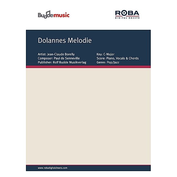 Dolannes Melodie, Jean-claude Borelly