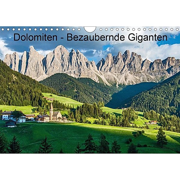 Dolomiten - Bezaubernde Giganten (Wandkalender 2020 DIN A4 quer), Sascha Ferrari