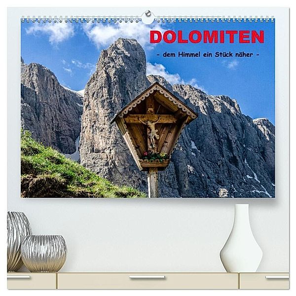 Dolomiten - dem Himmel ein Stück näher (hochwertiger Premium Wandkalender 2024 DIN A2 quer), Kunstdruck in Hochglanz, Bernd Rothenberger