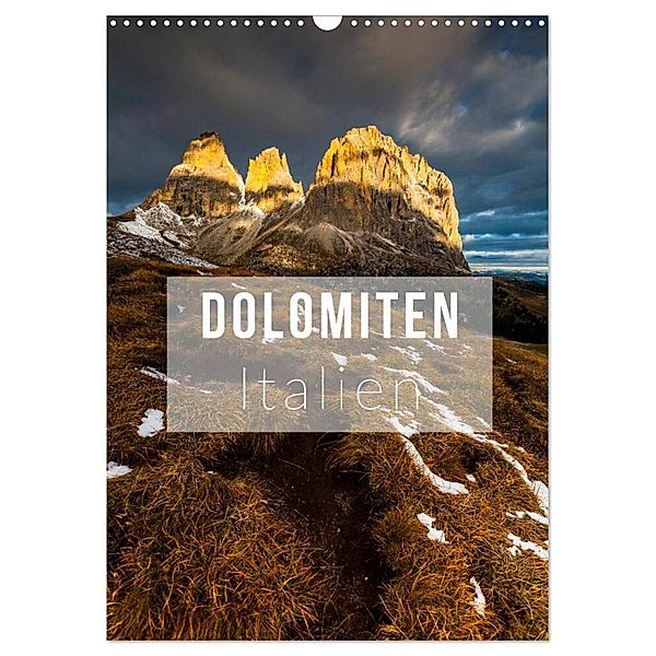 Dolomiten. Italien (Wandkalender 2024 DIN A3 hoch), CALVENDO Monatskalender, Mikolaj Gospodarek