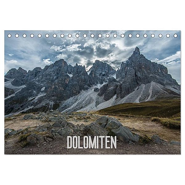 Dolomiten (Tischkalender 2024 DIN A5 quer), CALVENDO Monatskalender, Roman Burri