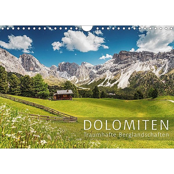 Dolomiten - Traumhafte Berglandschaften (Wandkalender 2020 DIN A4 quer), Patrick Rosyk