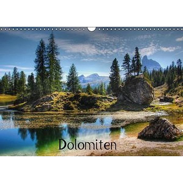 dolomiten (Wandkalender 2016 DIN A3 quer), kordi@uwe vahle