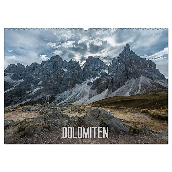 Dolomiten (Wandkalender 2024 DIN A2 quer), CALVENDO Monatskalender, Roman Burri