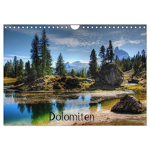 dolomiten (Wandkalender 2025 DIN A4 quer), CALVENDO Monatskalender, Calvendo, kordi@uwe vahle