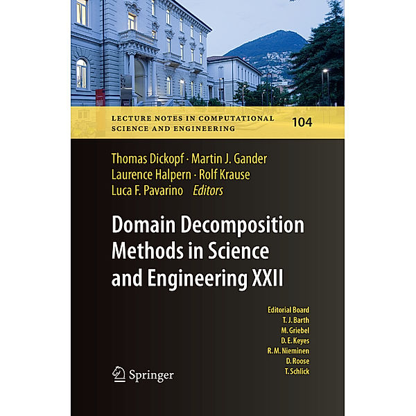 Domain Decomposition Methods in Science and Engineering XXII