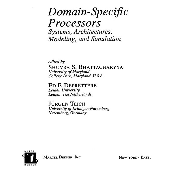 Domain-Specific Processors