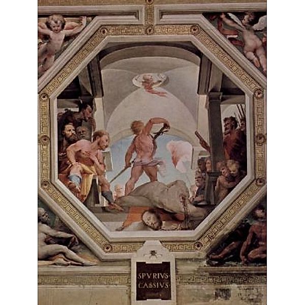Domenico Beccafumi - Die Enthauptung des Spurius Cassius - 100 Teile (Puzzle)
