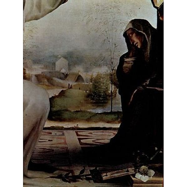 Domenico Beccafumi - Die Hl. Katharina empfängt die Wundmale, mit Hl. Benedikt und Hl. Hieronymus - 2.000 Teile (Puzzle)