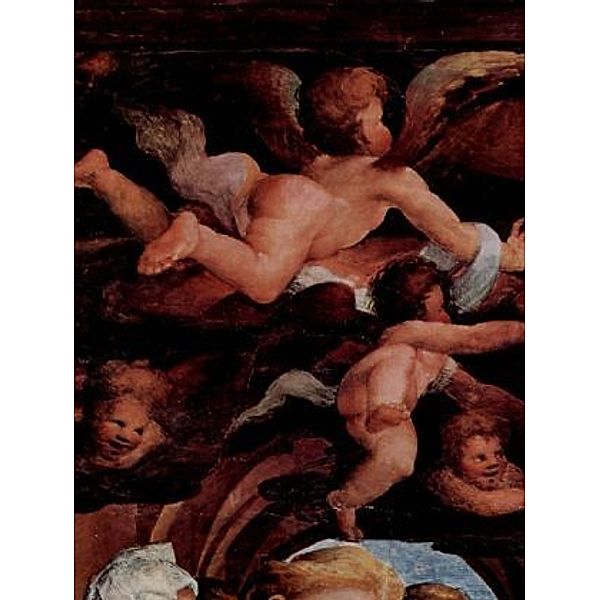 Domenico Beccafumi - Fresken im Oratorium des Hl. Benedikt in Siena, Szene: Marientod, Detail: Engel - 100 Teile (Puzzle