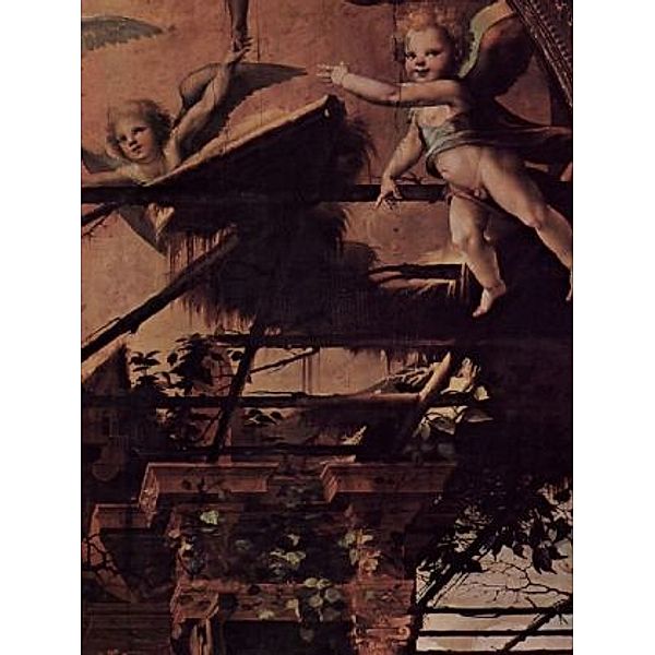 Domenico Beccafumi - Geburt Christi, Detail: Engel und Architektur - 500 Teile (Puzzle)