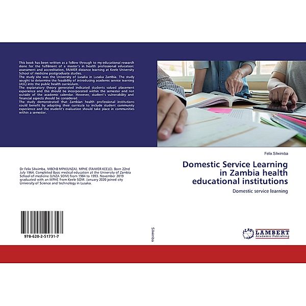 Domestic Service Learning in Zambia health educational institutions, Felix Silwimba