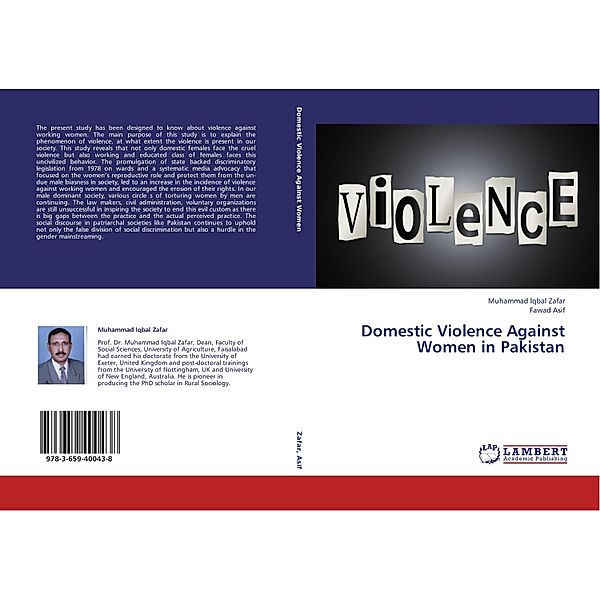 Domestic Violence Against Women in Pakistan, Muhammad Iqbal Zafar, Fawad Asif