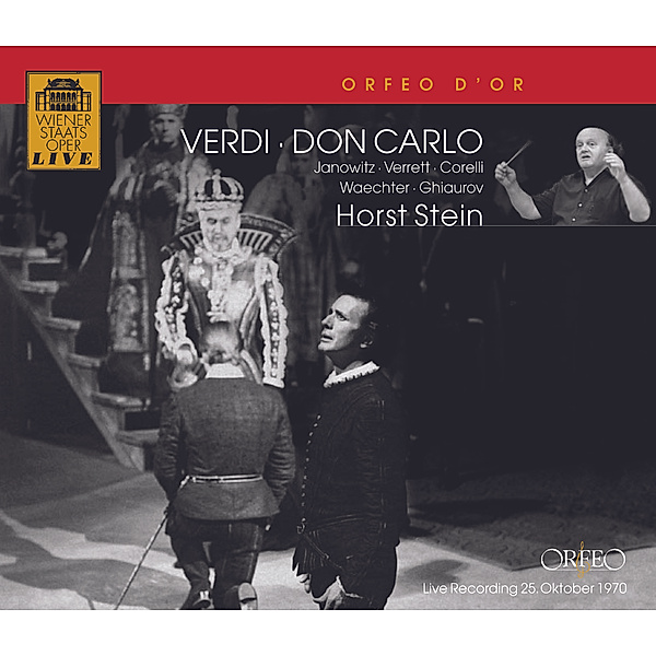 Don Carlo-Opera In Quattro Atti (Ga), Janowitz, Corelli, Ghiaurov, Stein, Wso