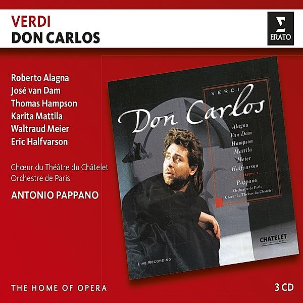 Don Carlos, Alagna, van Dam, Hampson, Pappano, Op