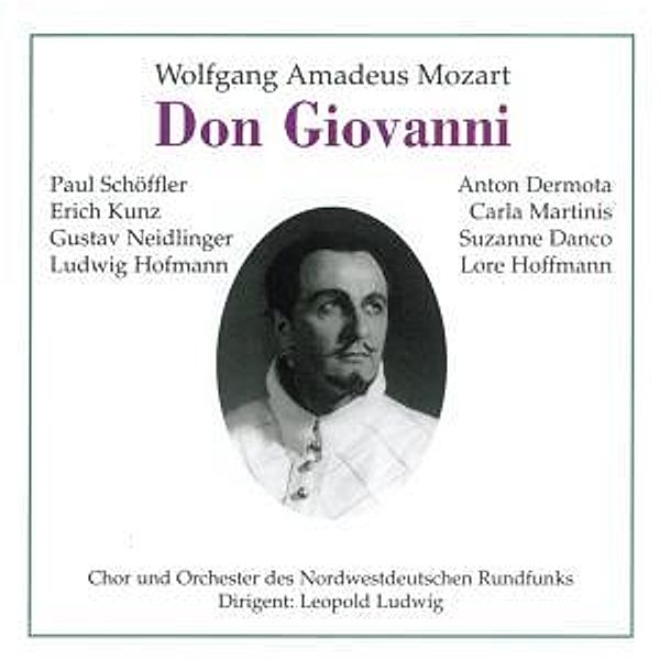 Don Giovanni, Ludwig, Schöffler, Martinis, Dermota