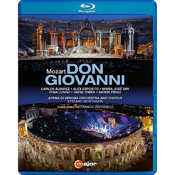 Don Giovanni [Blu-Ray], Alvarez, Montanari, Arena di Verona Orchestra