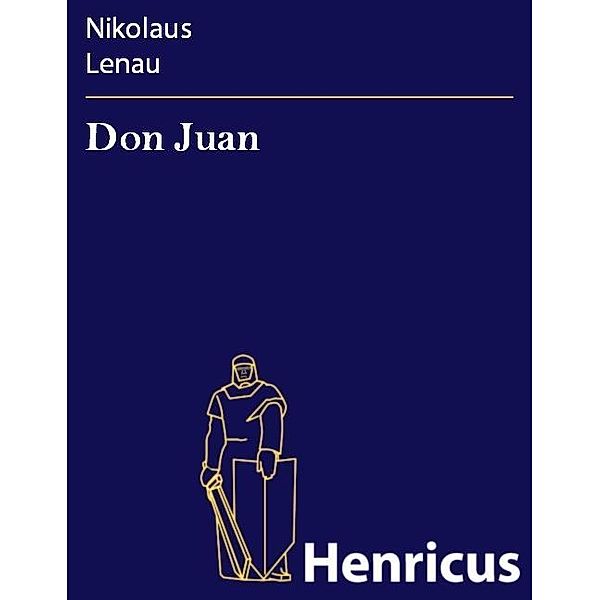 Don Juan, Nikolaus Lenau