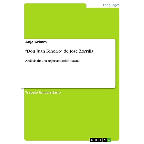 Don Juan Tenorio de José Zorrilla, Anja Grimm