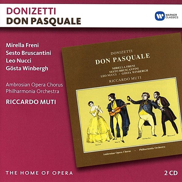 Don Pasquale (Ga), Riccardo Muti, Mirella Freni, Gösta Winbergh