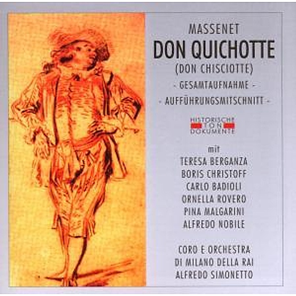 Don Quichotte (Don Chisciotte), Coro E Orch.Sinfonica Di Milano Della Rai