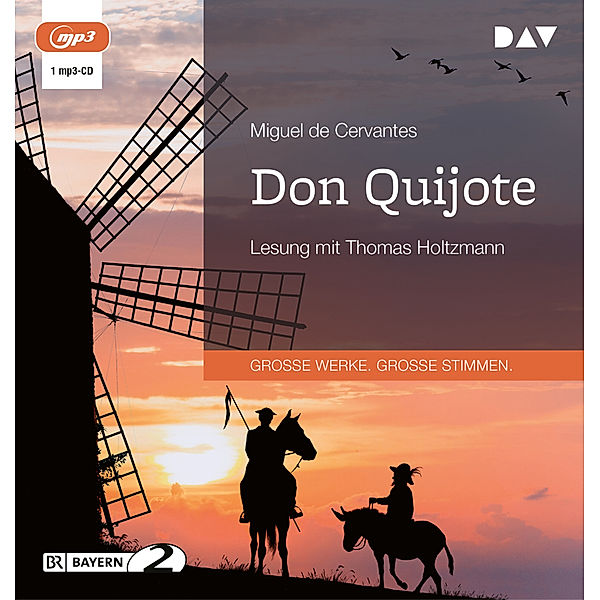 Don Quijote,1 Audio-CD, 1 MP3, Miguel de Cervantes