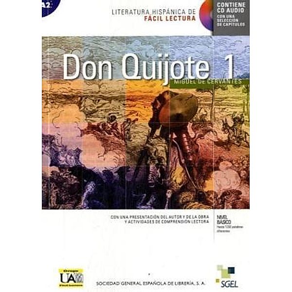 Don Quijote, m. Audio-CD, Miguel de Cervantes Saavedra