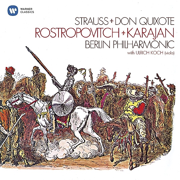 Don Quixote, Mstislaw Rostropowitsch, Herbert von Karajan