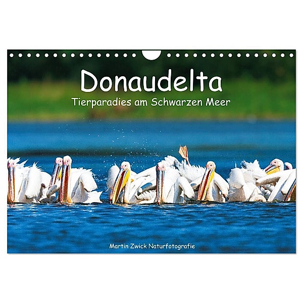 Donaudelta - Tierparadies am Schwarzen Meer (Wandkalender 2024 DIN A4 quer), CALVENDO Monatskalender, Martin Zwick
