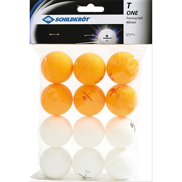 Donic-Schildkröt - TT-Ball, JADE 40+, weiss / orange