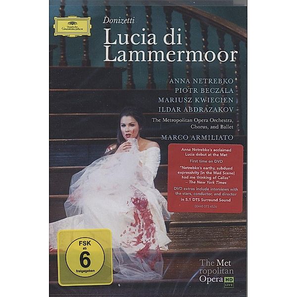 Donizetti: Lucia Di Lammermoor, Anna Netrebko, Met, Marco Armiliato