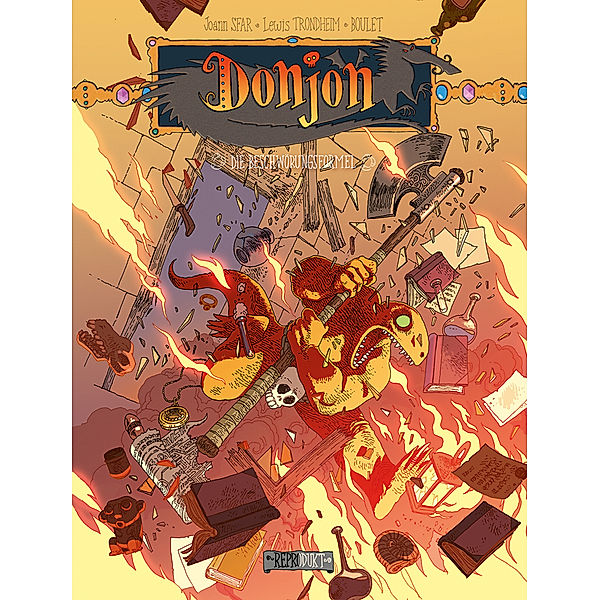 Donjon 10: Die Beschwörungsformel, Lewis Trondheim, Joann Sfar, Boulet