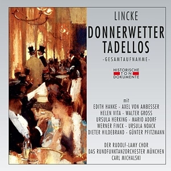 Donnerwetter Tadellos, Rundfunkorchester München Rudolf-lamy Chor
