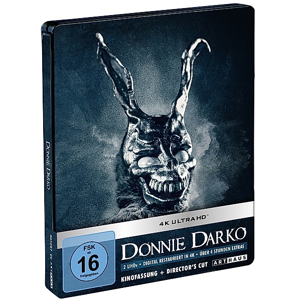 Donnie Darko - Limited Steelbook (4K Ultra HD), Drew Barrymore,Patrick Swayze Jake Gyllenhaal