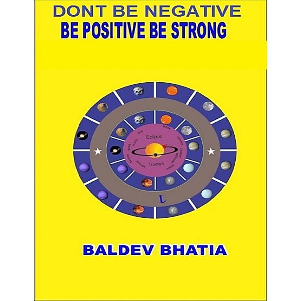 Don't Be Negative - Be Positive Be Strong, BALDEV BHATIA