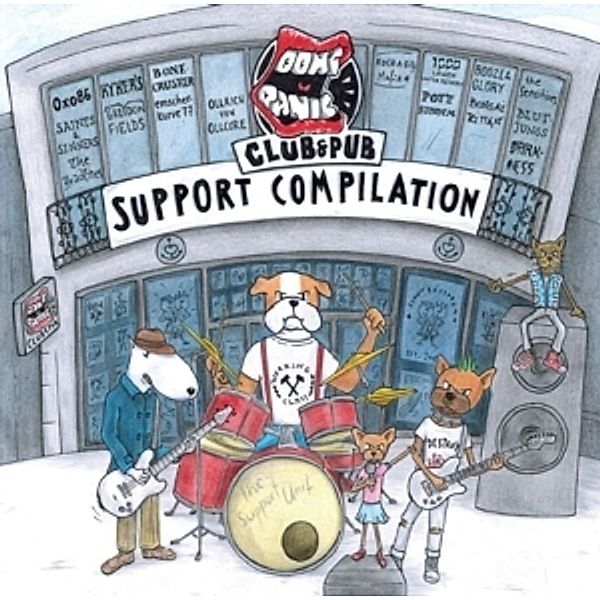 Don'T Panic Support-16 Bands For The Club (Ltd.) (Vinyl), Diverse Interpreten
