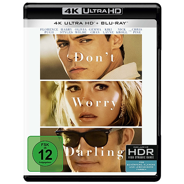 Don't Worry Darling (4K Ultra HD), Harry Styles Chris Pine Florence Pugh
