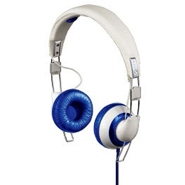 Donut On-Ear-Stereo-Kopfhörer Bramble (Farbe: blau/weiss)