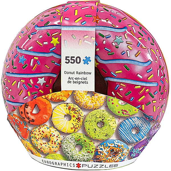 Eurographics Donut Rainbow Blech 550