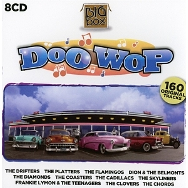 Doo Wop-Big Box-160 Original Tracks, Diverse Interpreten