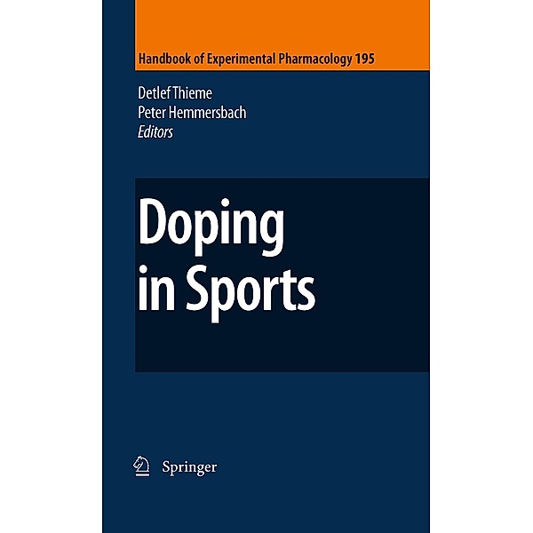 Doping in Sports / Handbook of Experimental Pharmacology Bd.195