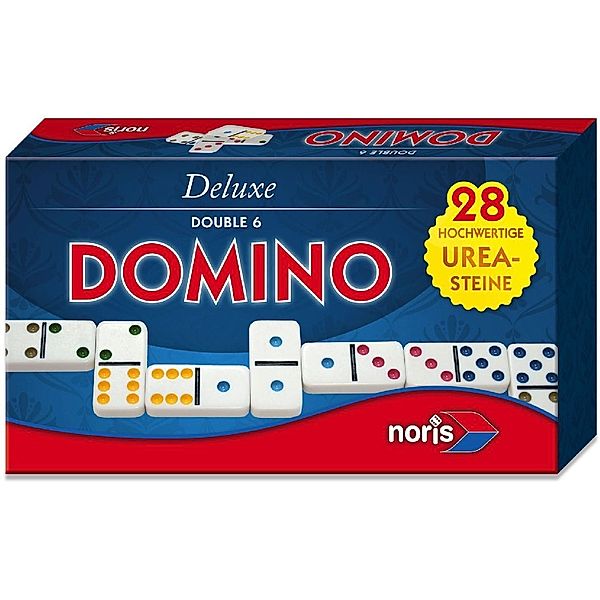 Noris Spiele Doppel 6 Domino, Deluxe (Spiel)